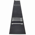 Mata do rzutek MASTER 300x60 cm z dystansami, dywan do darta – gumowa, czarna