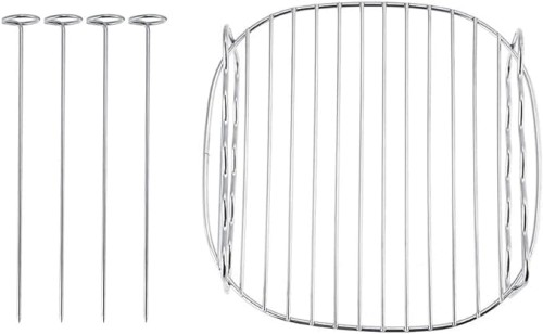 Stojak do szaszłyków / Akcesoryjna kratka grillowa