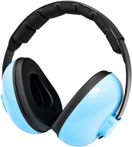 Nauszniki dla dzieci od 0-2 lat. Niebieskie