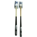 Zestaw baseballowy Junior BRETT – drewniany kij 26" + piłka 9"