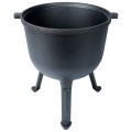 Kociołek żeliwny 10L z pokrywką | ognisko, grill, palenisko, kemping