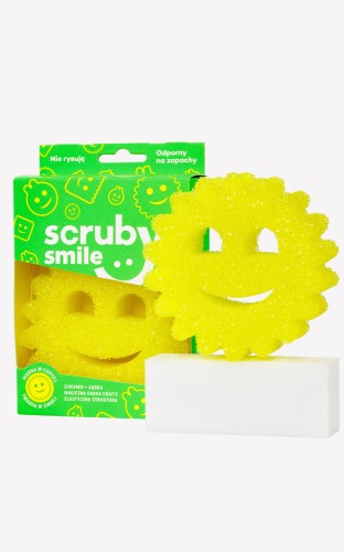 Gąbka Scruby Smile – Gąbka Słońce Termo do Czyszczenia Bez Chemii + GRATIS Magiczna Gąbka