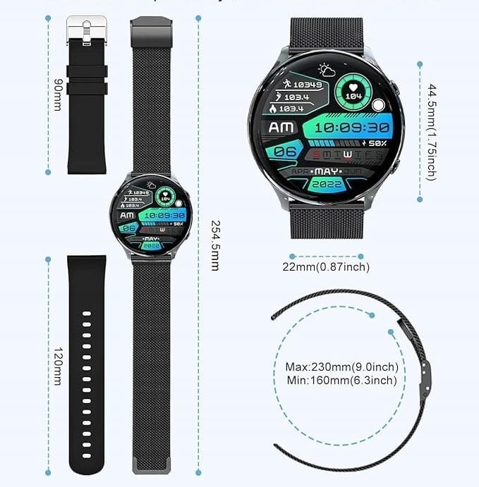 Smartwatch Fitonme  G37 czarny