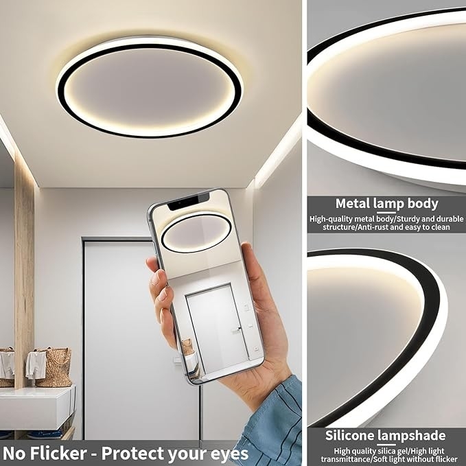 Lampa sufitowa Led, 24W , 4500K, okrągła Ø 31,5 cm, Moonsea