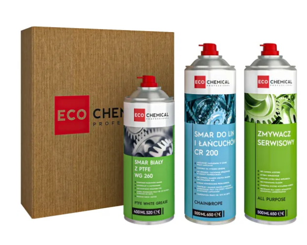 Zestaw serwisowy do wózków widłowych 2x500ml, 1x400ml