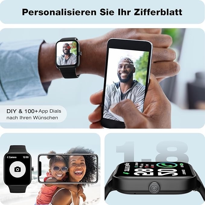 Smartwatch IDW15, smartwatch sportowy, wielofunkcyjny smartwatch