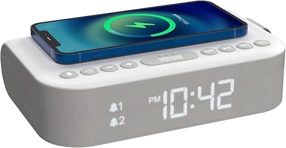 Radio, budzik , bezprzewodowa ładowarka i-box Slumber