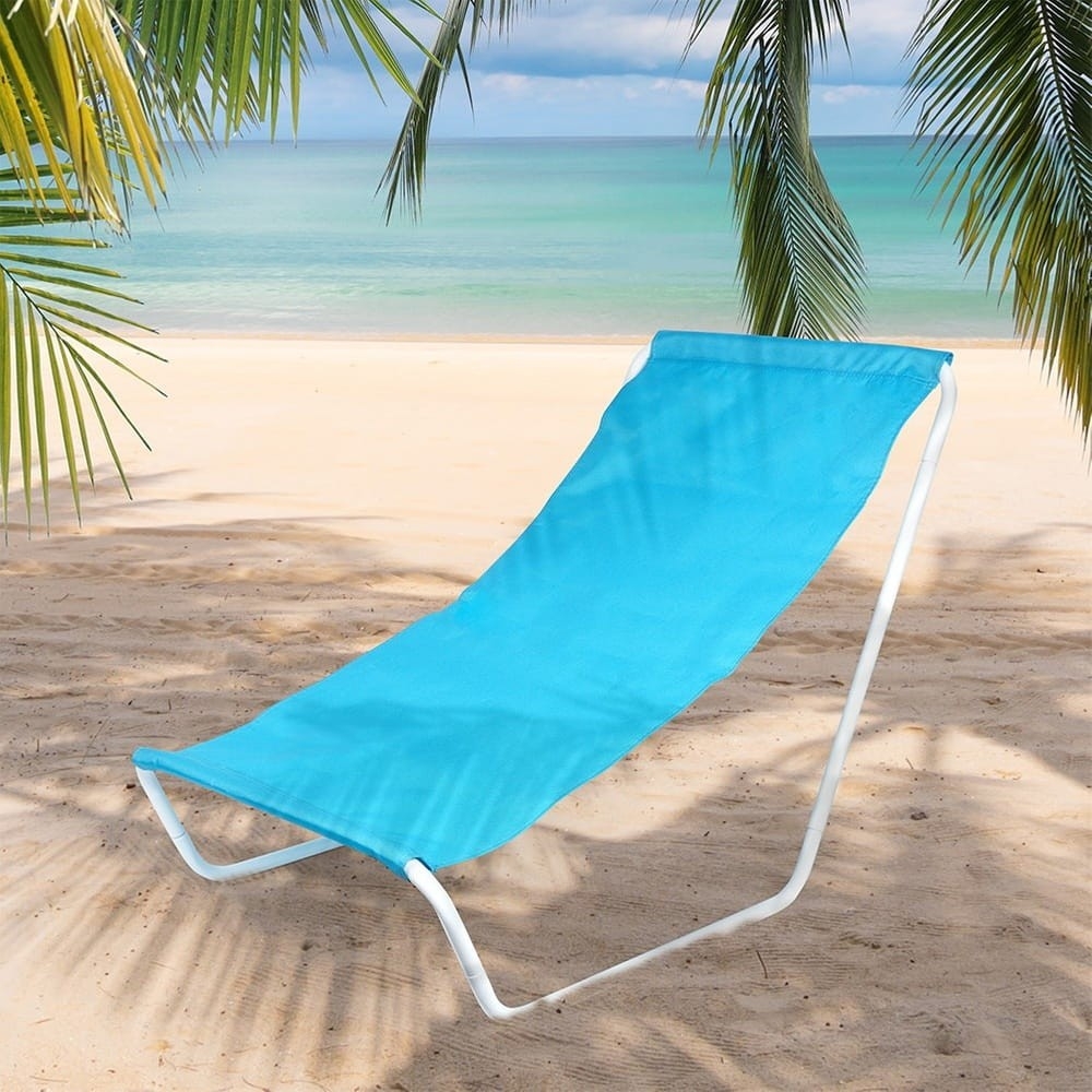 Leżak plażowy składany