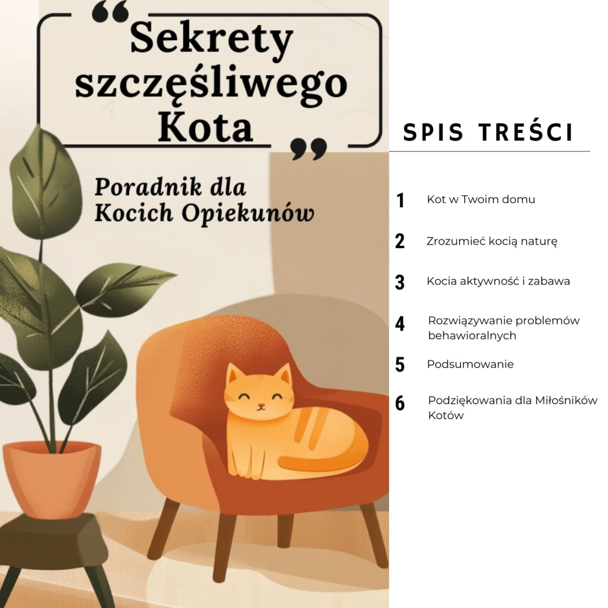 Drapak dla kota TomiDomi – stabilny słupek do drapania i zabawy