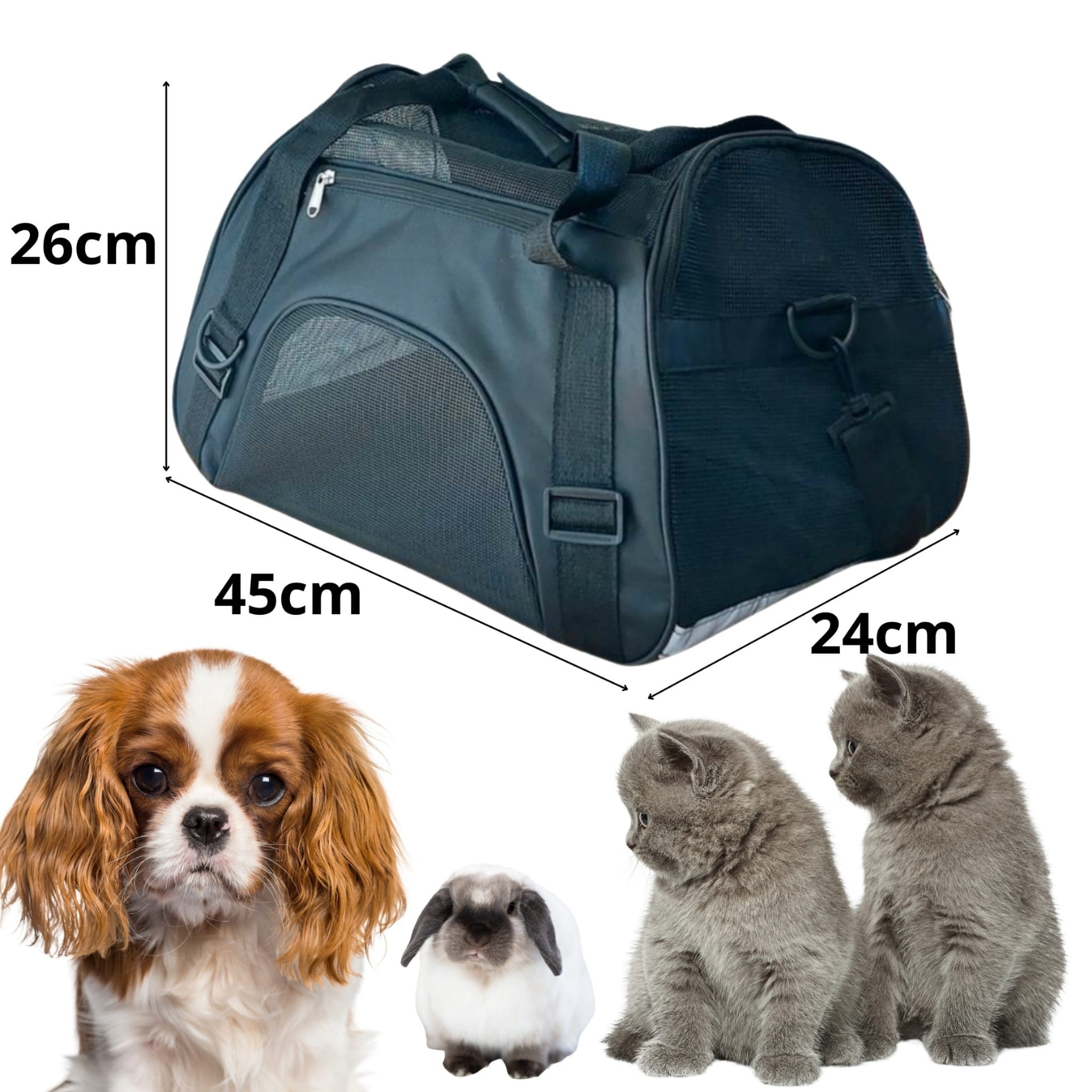 Torba transportowa Todi 48×23×27 cm – lekka i wytrzymała torba do transportu