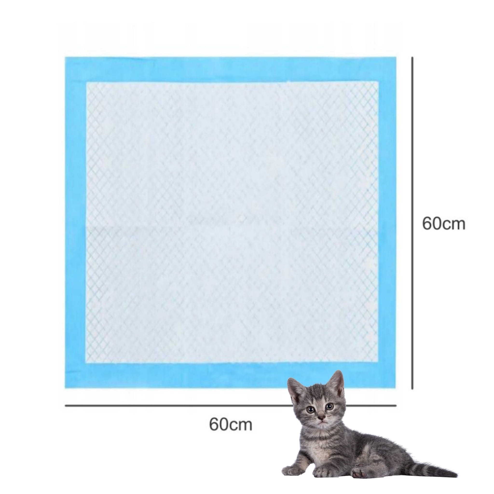 Podkłady higieniczne Todo 60×60 cm – chłonne maty ochronne 40 szt.