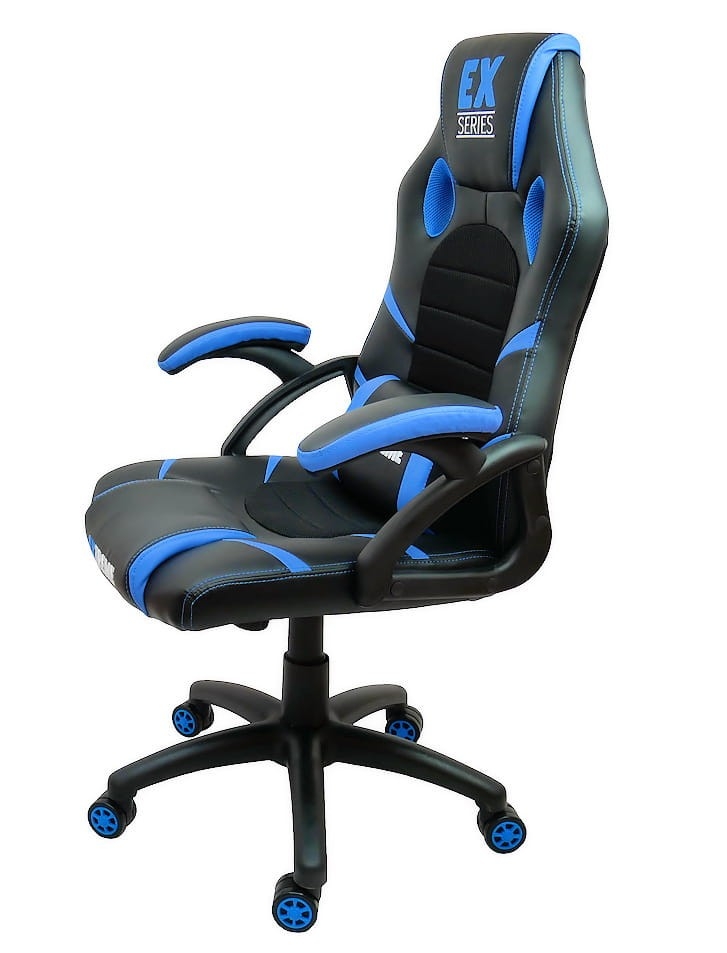 Fotel gamingowy EX Light Blue