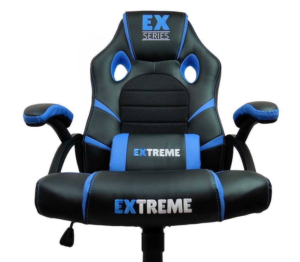 Fotel gamingowy EX Light Blue