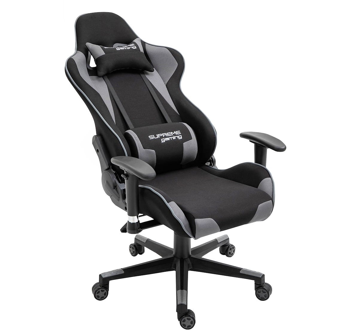 Fotel gamingowy PlayMaker Black/Gray