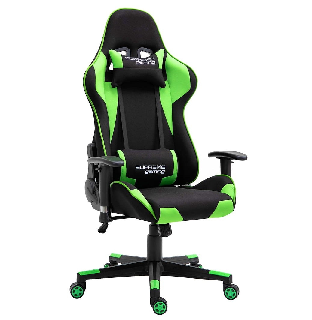 Fotel gamingowy EXTREME PlayMaker Black/Green