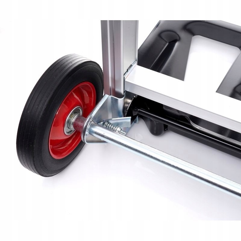 Wózek Transportowy Magazynowy Składany Aluminium 90kg