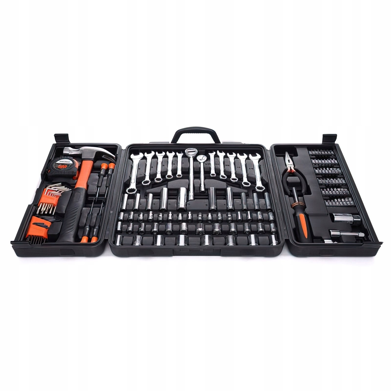 Narzędzia 1140 Częściowy Zestaw Narzędzi 140 Elementów Walizka Kraft&Dele
