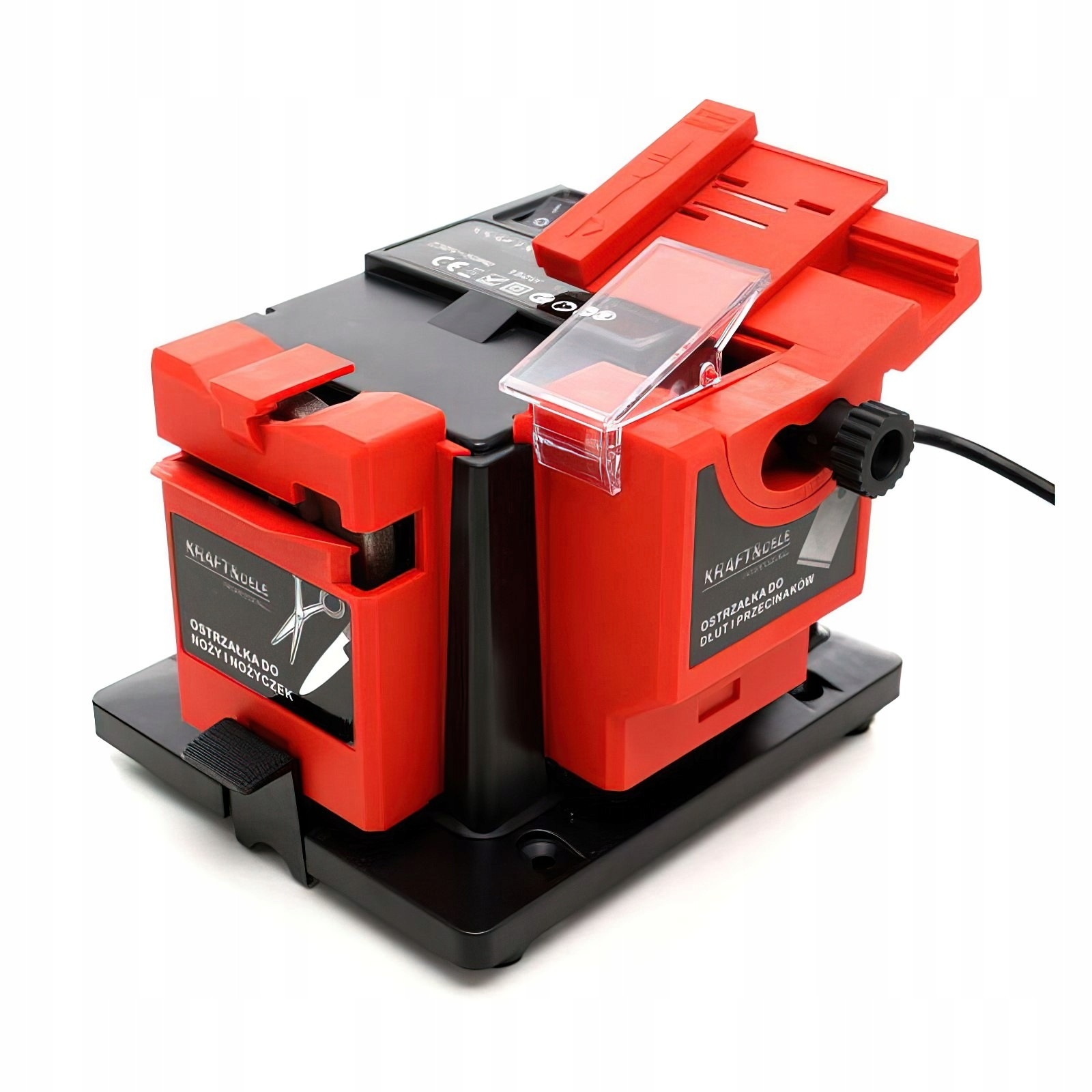Ostrzałka Wielofunkcyjna Noży Nożyczek Wierteł Dłut 150W 230V Kraft&Dele