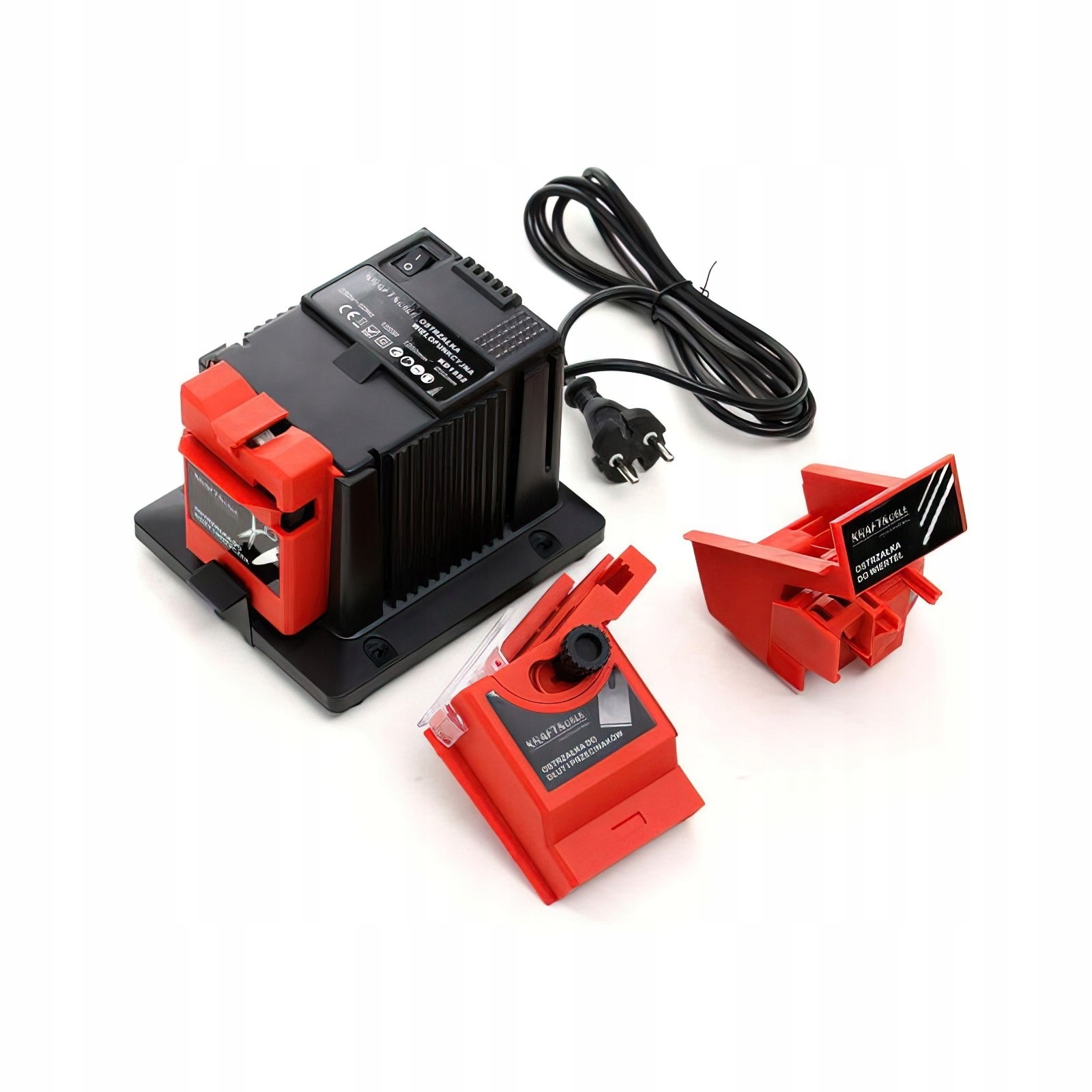Ostrzałka Wielofunkcyjna Noży Nożyczek Wierteł Dłut 150W 230V Kraft&Dele