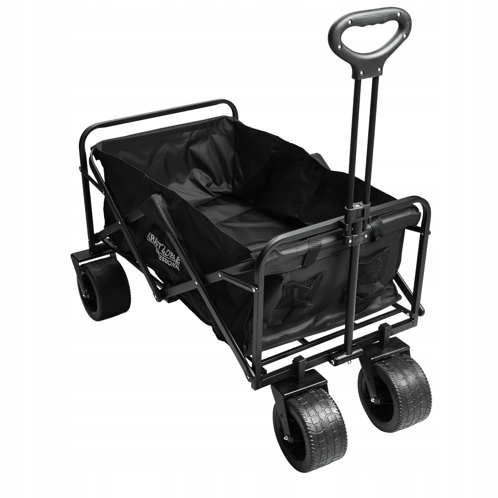 Wózek Transportowy Turystyczny Ogrodowy Składany 160 L Kraft&Dele