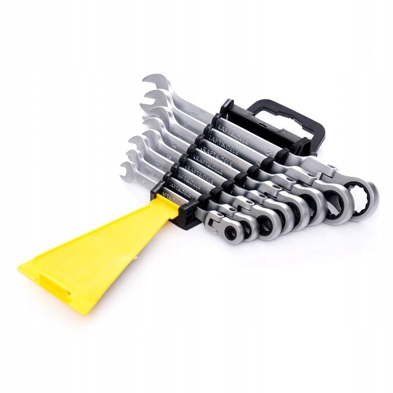 KLUCZE PŁASKO-OCZKOWE 8-22MM ZESTAW 8 SZTUK KD11302