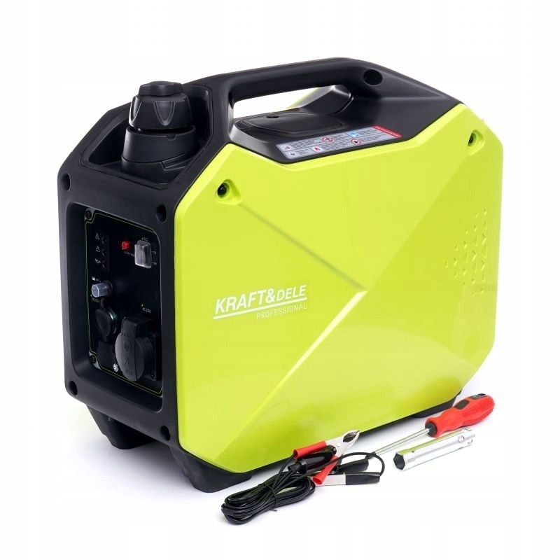 Agregat Prądotwórczy Przenośny Jednofazowy 2.1 KW Benzyna 230V Kraft&Dele