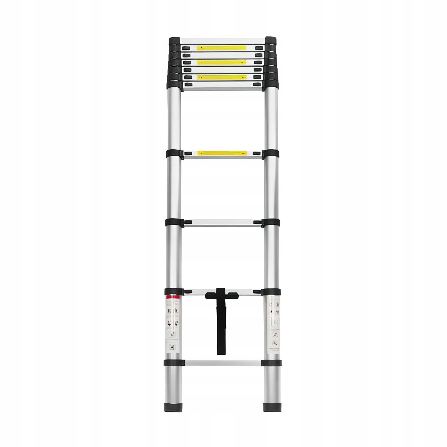 Drabina Składana Teleskopowa Aluminiowa 10 Stopni 3,2m MAX 150KG Ktaft&Dele