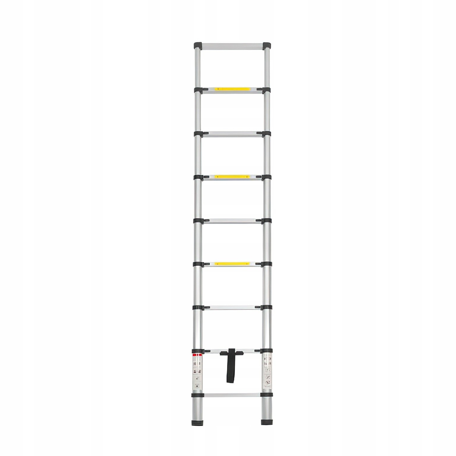 Drabina Składana Teleskopowa Aluminiowa 8 Stopni 2,6 m MAX 150KG Ktaft&Dele