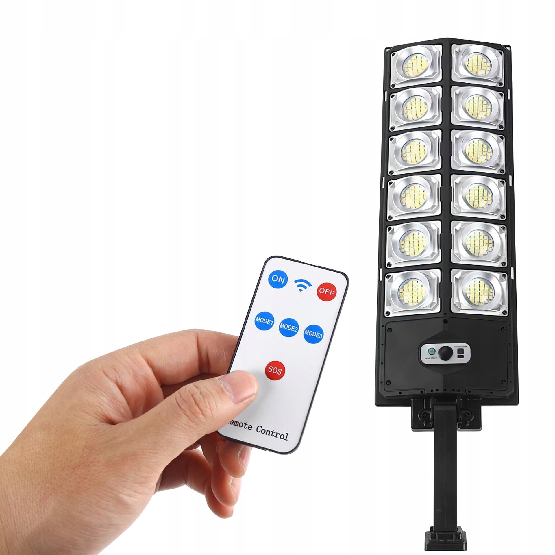 Lampa Uliczna Solarna z Pilotem Kraft&Dele 700W 80000lm IP65