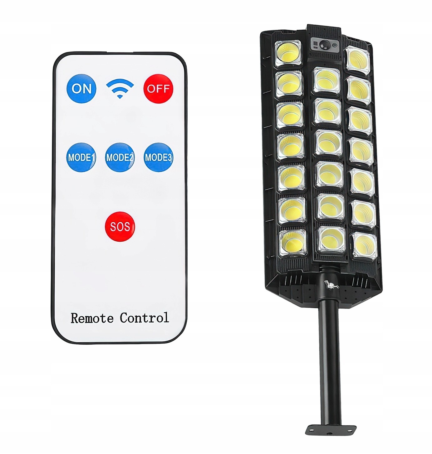 Lampa Uliczna Solarna z Pilotem Kraft&Dele 2500W 20.000 lm IP65