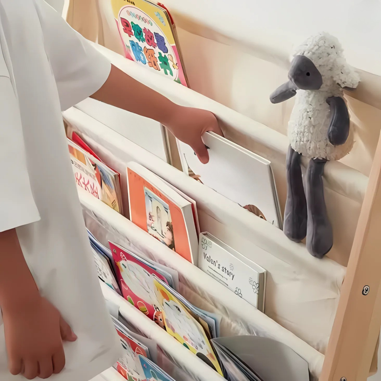 REGAŁ PÓŁKA NA KSIĄŻKI BIBLIOTECZKA DREWNIANA SZEROKOŚĆ 60 CM [REGAL1]
