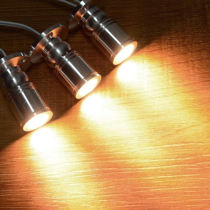 Lampy led do zabudowy, zestaw lamp led 4szt, reflektory led