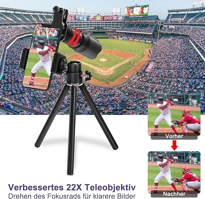 Obiektyw do telefonu komórkowego soczewka