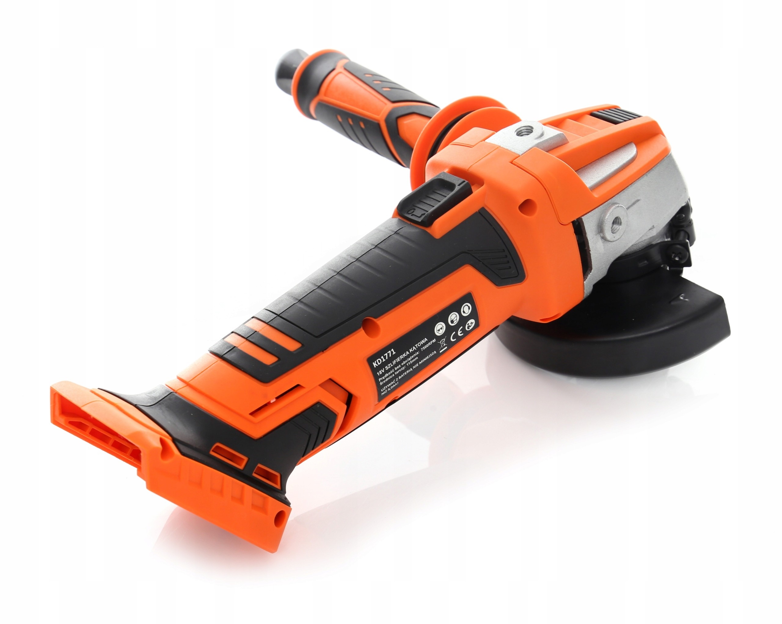 SZLIFIERKA KĄTOWA AKUMULATOROWA KĄTÓWKA 115MM 18V 7500RPM KRAFT&DELE KD1771