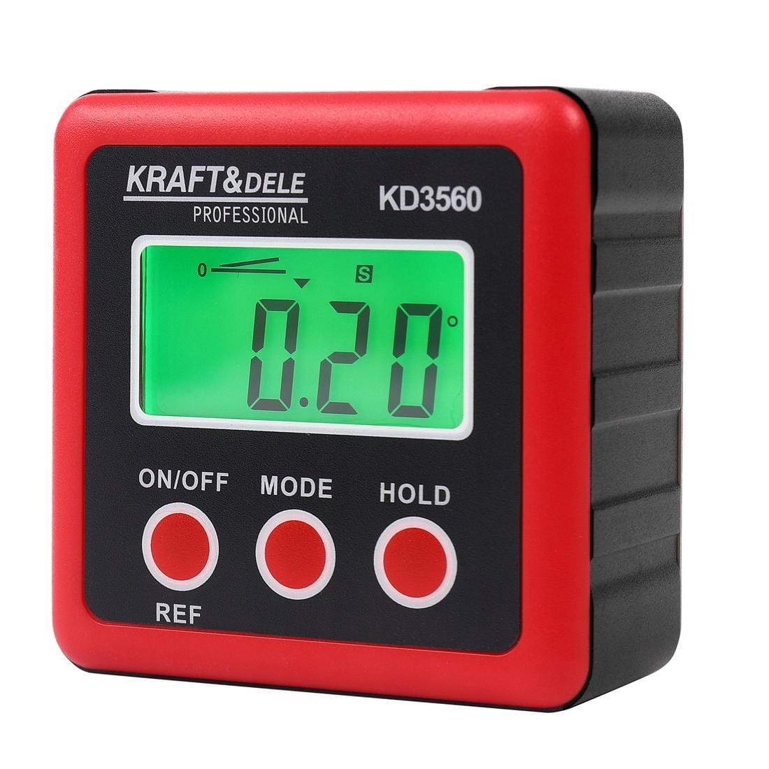 Kątomierz Cyfrowy LCD Elektroniczny Magnes Precyzyjny Kraft&Dele