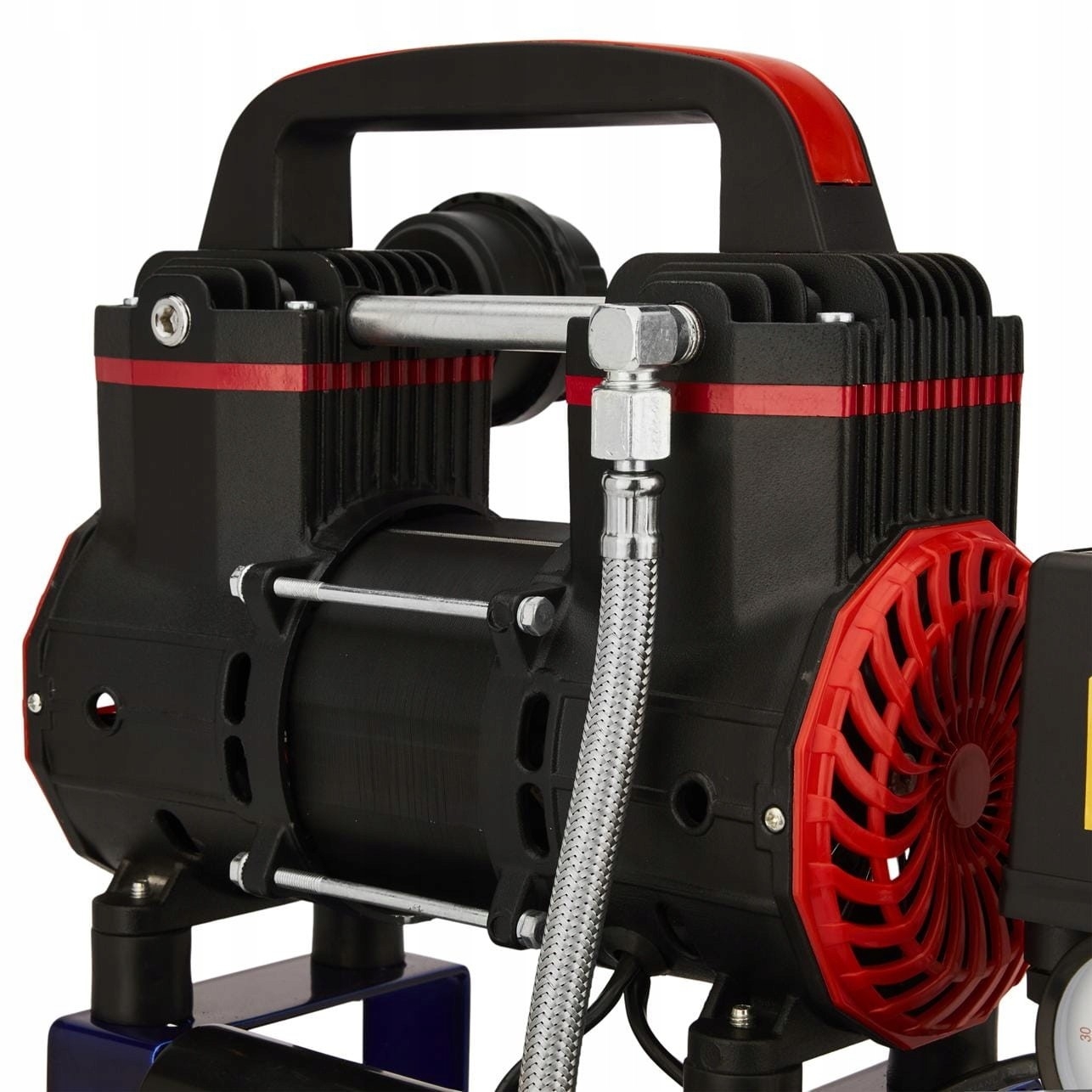 Kompresor Bezolejowy Kraft&Dele 8 Bar 9L 1200W 2850 obr/min 220 L/min