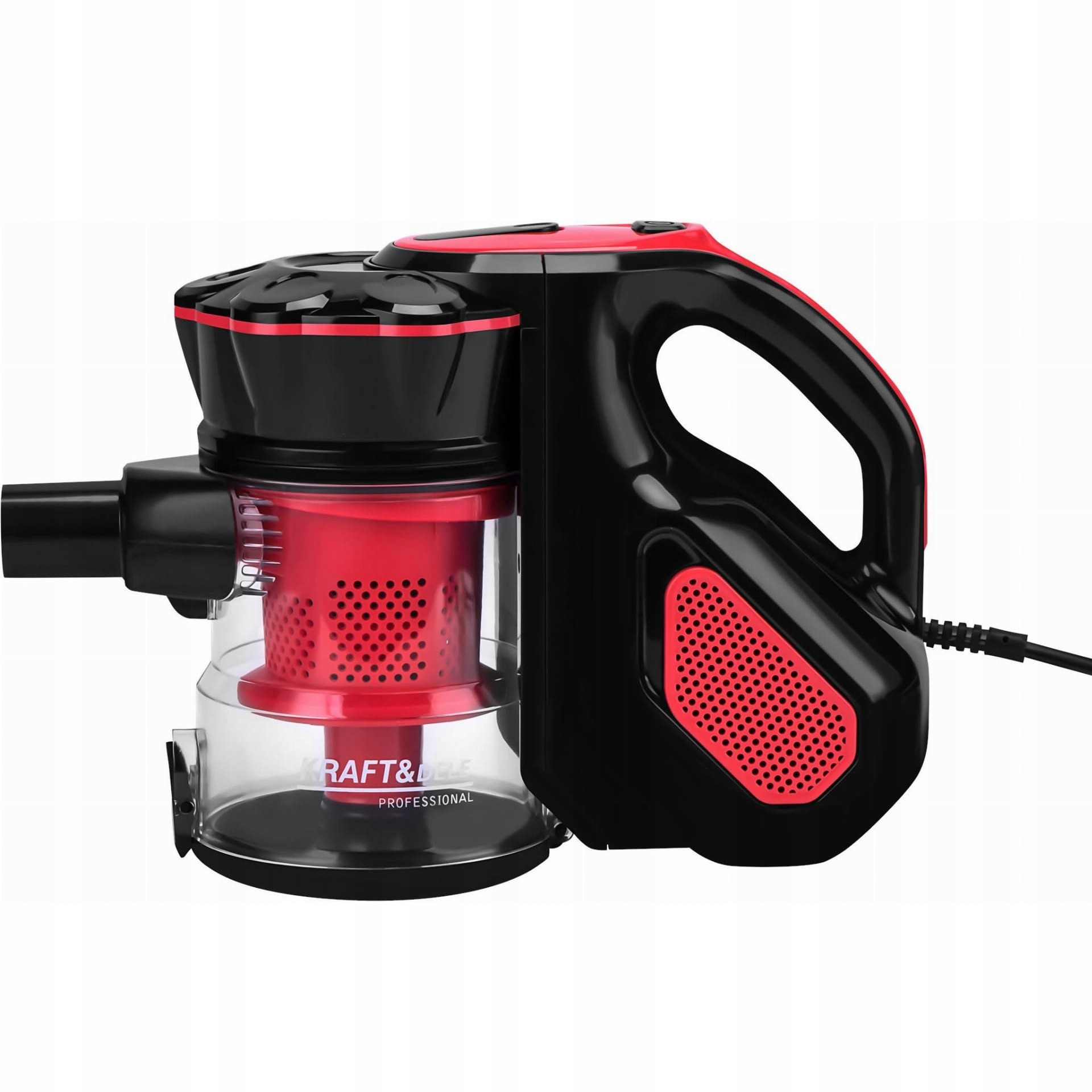 Odkurzacz Pionowy Przewodowy 2w1 5m 230V 600W 0,5 L Kraft&Dele