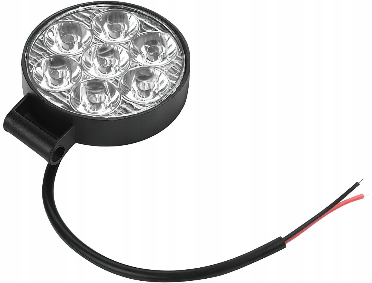 Lampa Robocza Reflektor Cofania Okrągła 2,5"" 25W 7 LED 2000 lm 9-30V