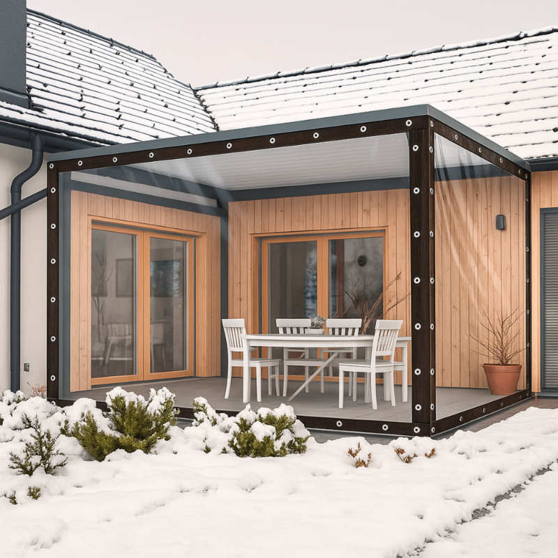 PLANDEKA PRZEZROCZYSTA 3x3m 210g/m2 [PLANDEKA4]