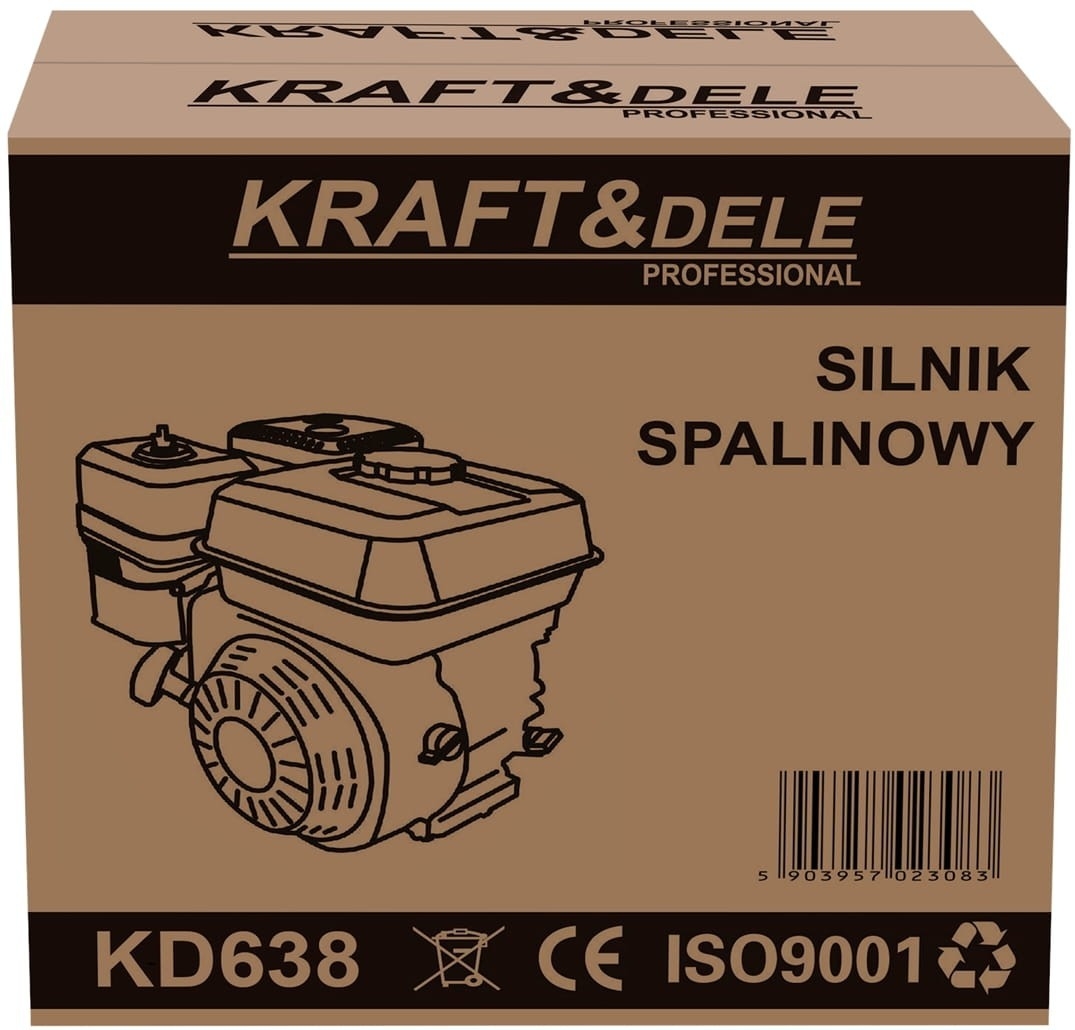 Silnik spalinowy 7KM wałek 20mm KD638