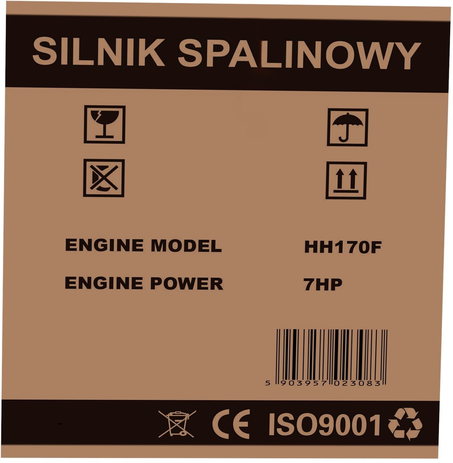 Silnik spalinowy 7KM wałek 20mm KD638