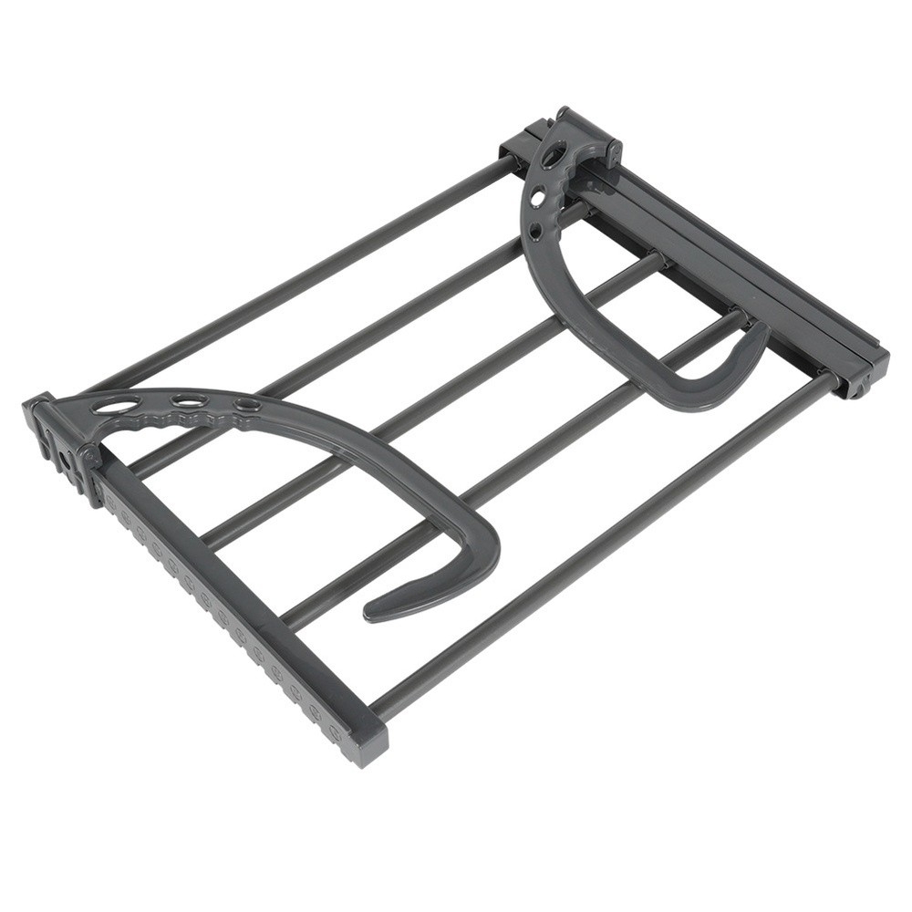 Suszarka na pranie na kaloryfer metalowa szara rozsuwana 45-83x35 cm