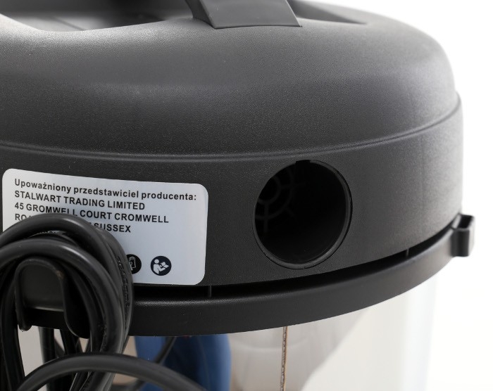 ODKURZACZ PRZEMYSŁOWY NA MOKRO SUCHO 1200W 20L