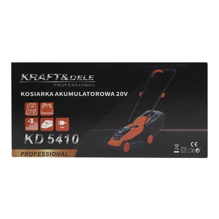 Kosiarka akumulatorowa 20V 6Ah 30L KD5410
