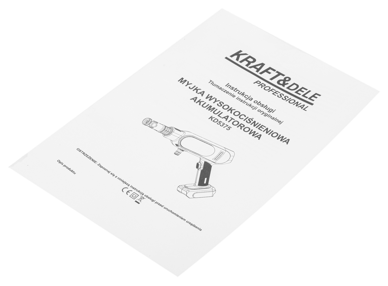 MYJKA AKUMULATOROWA 21V 3000mAh KD5375