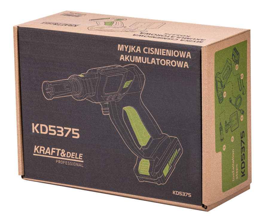 MYJKA AKUMULATOROWA 21V 3000mAh KD5375