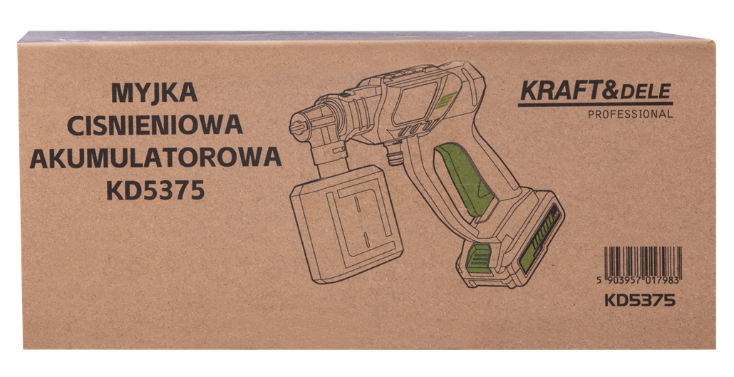 MYJKA AKUMULATOROWA 21V 3000mAh KD5375