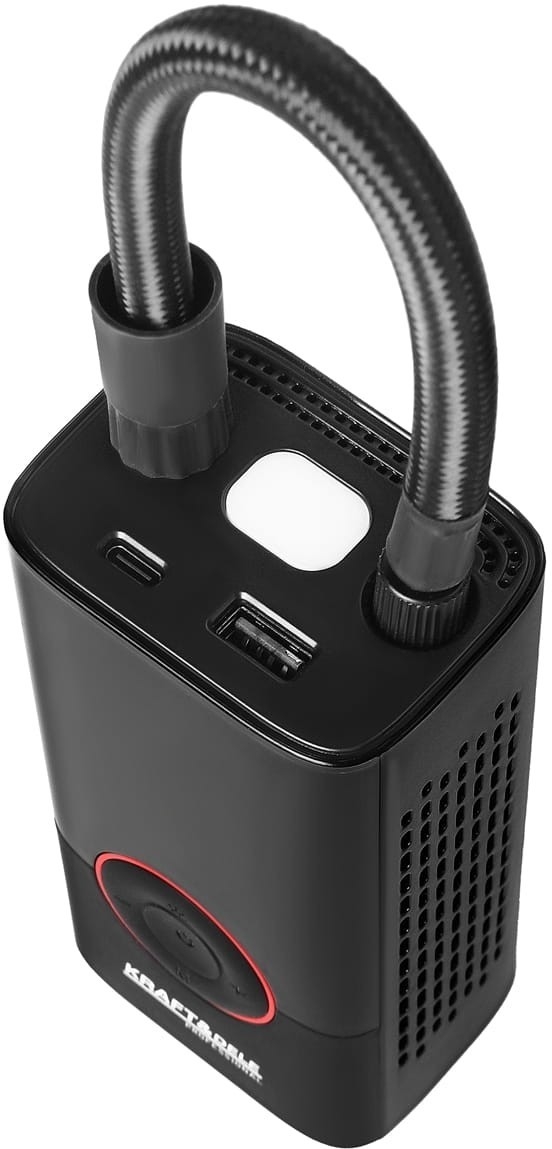 KOMPRESOR AKUMULATOROWY + LATARKA 85W 4000mAh KD5499