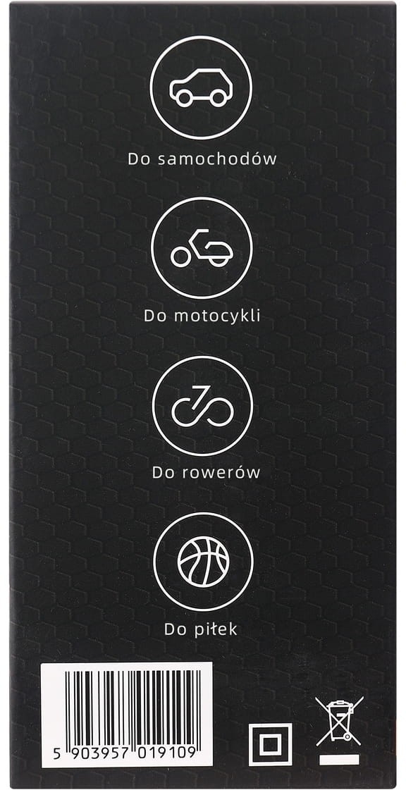 KOMPRESOR AKUMULATOROWY + LATARKA 85W 4000mAh KD5499