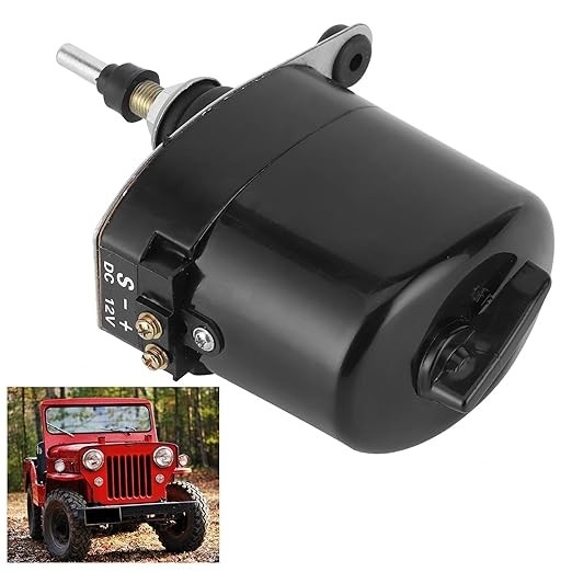 Silnik wycieraczek Jeep Willys 12v, silnik wycieraczek szyby przedniej